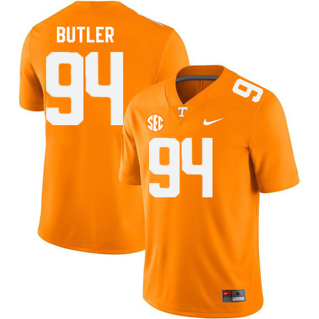 Tennessee Volunteers #94 Matthew Butler College Football Jerseys Stitched Sale-Orange